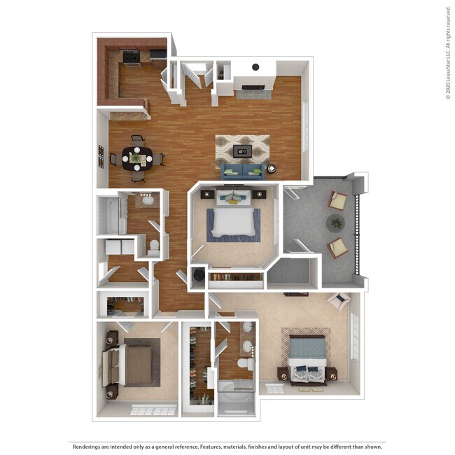 Unit 1224 1224 floor plan